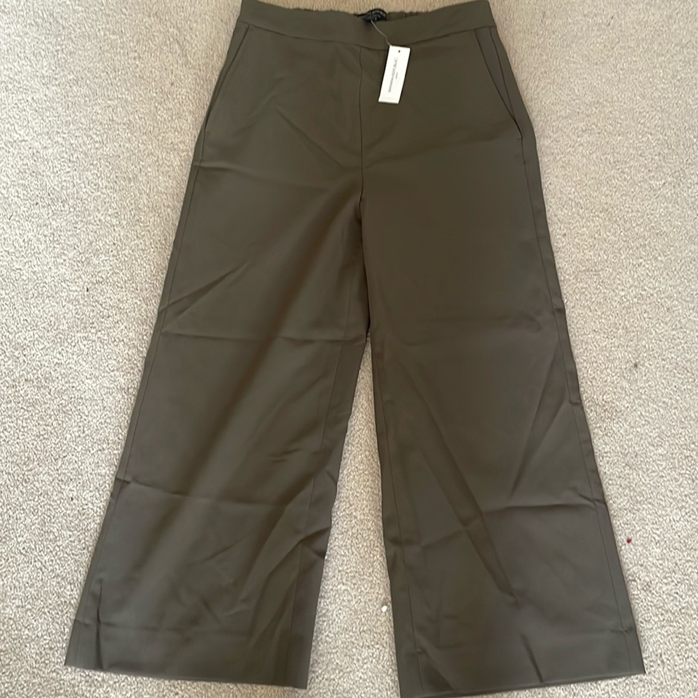 Banana Republic Rowan wide leg crop trousers